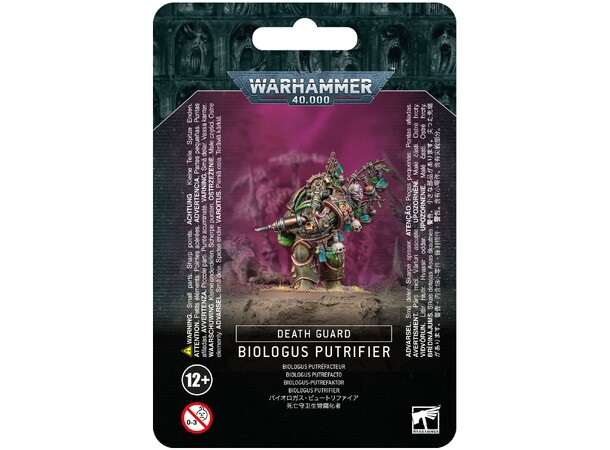Death Guard Biologus Putrifier Warhammer 40K 