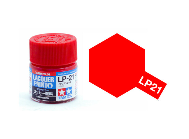 Lakmaling LP-21 Italian Red Tamiya 82121 - 10 ml 