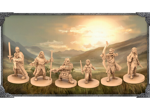 Lord of the Rings Journeys Brætspil Journeys in Middle Earth 