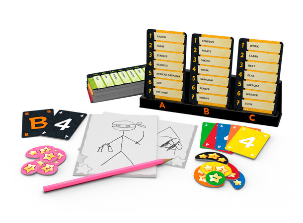 Pictomania Brætspil Second Edition 