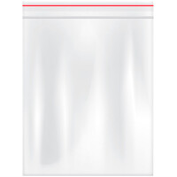 Plastpose med lynlås 12x18 cm - 100 stk Ziplock-pose til brikker, tokens osv.