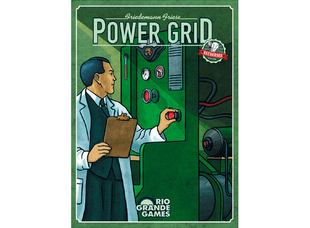 Power Grid Brætspil Recharged-version 