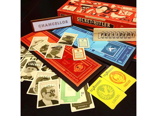 Secret Hitler Kortspil 