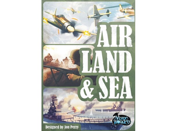 Air Land & Sea Kortspil Revideret udgave 