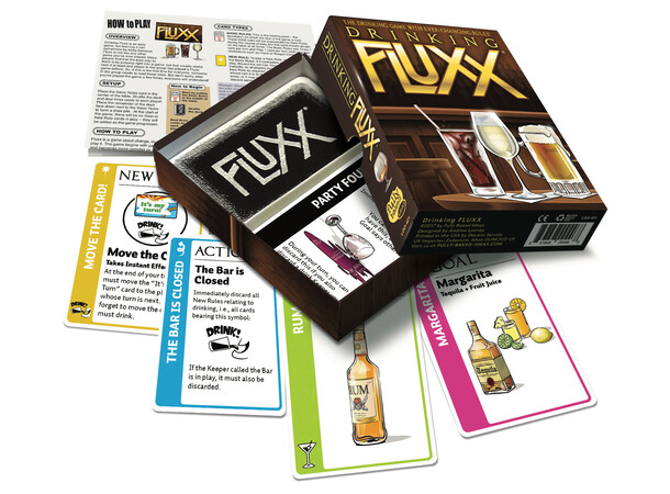 Fluxx Drinking Kortspil 