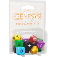 Genesys RPG Dice Pack Ekstra Dice Set til Genesys