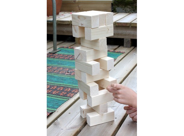 Giant Tower Udendørsspil Jenga 43 cm Stort Jenga 