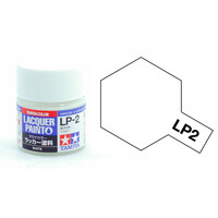 Lakmaling LP-2 Hvid Tamiya 82102 - 10 ml