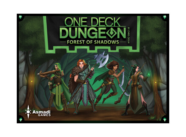 One Deck Dungeon: Forest of Shadows Standalone Ekspansion One Deck Dungeon 