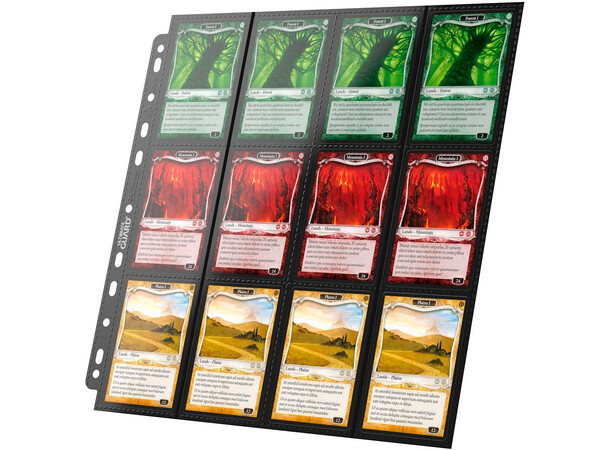 Pages 24-Pocket QuadRow x10 Sort Ultimate Guard Plastlommer 