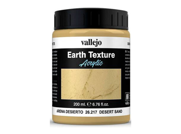 Vallejo Texture Desert Sand 200 ml Earth Texture Acrylic 