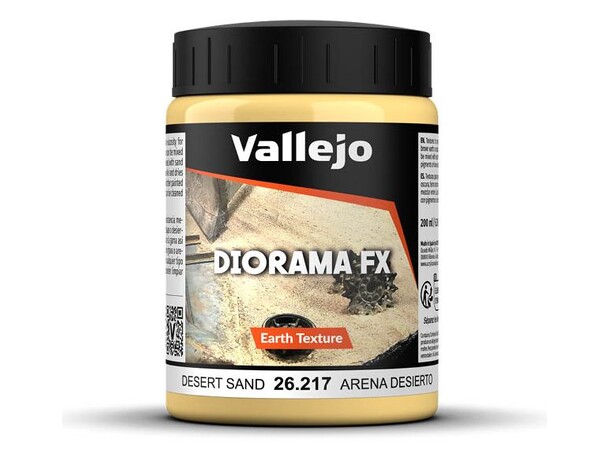 Vallejo Texture Desert Sand 200 ml Earth Texture Acrylic 