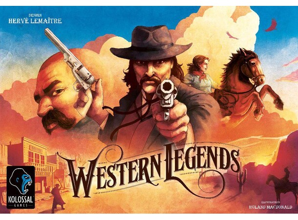 Western Legends Brætspil 