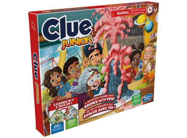 Cluedo Junior Brætspil - Dansk udgave NY 2024-udgave 