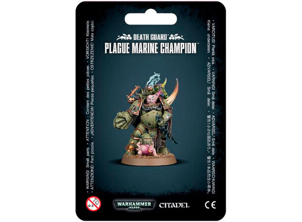 Death Guard Plague Marine Champion Warhammer 40K 