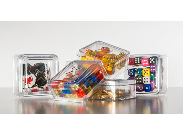 Geekbox Token Holder Regular - 3 stk Opbevaringsboks til brikker/terninger++ 