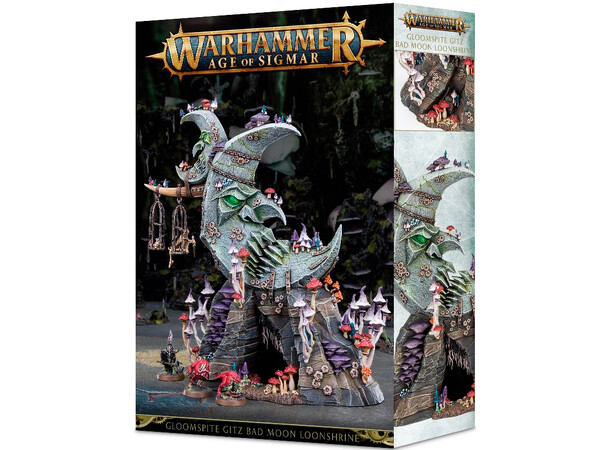 Gloomspite Gitz Bad Moon Loonshrine Warhammer Age of Sigmar Terrain 