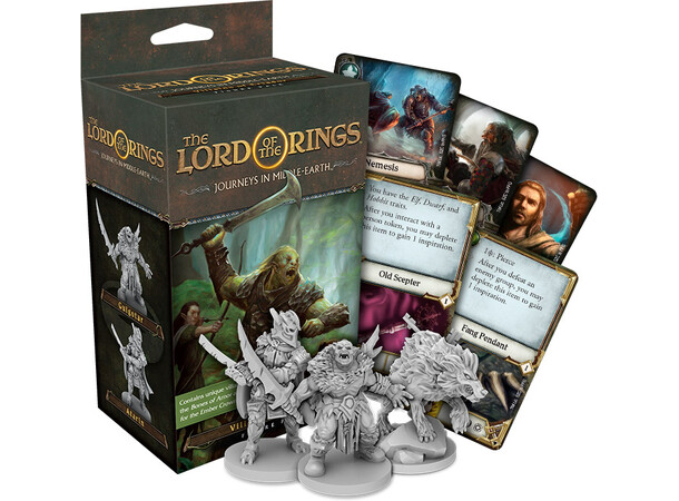 LotR Journeys Villains of Eriador Exp Journeys in Middle Earth Ekspansion 
