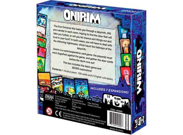 Onirim Kortspil Second Edition 