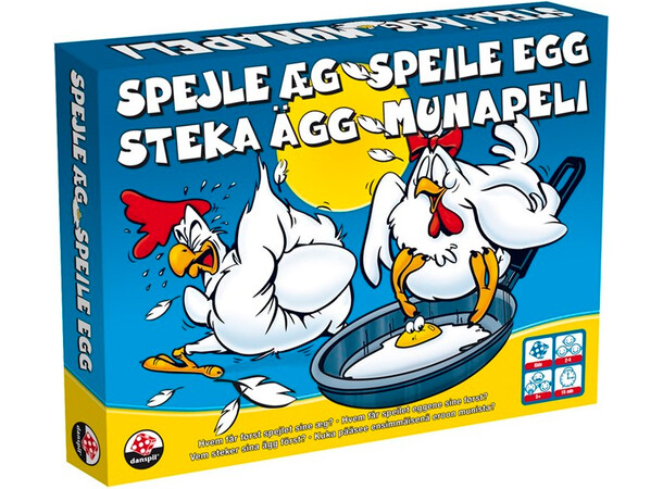Speile Egg Brætspil Dansk udgave 