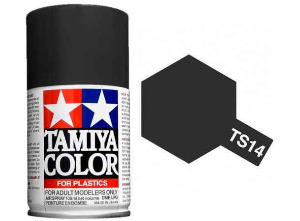 Tamiya Airspray TS-14 Sort Tamiya 85014 - 100 ml 