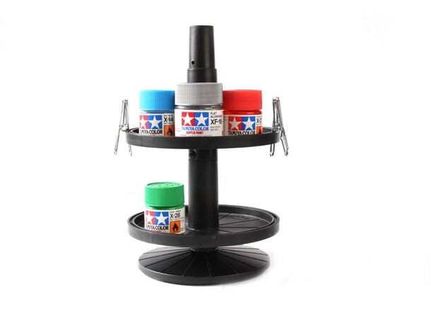Tamiya malingsbeholderholder m/ 4 alligatorklemmer 