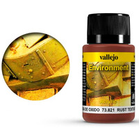 Vallejo Environment Rust Texture - 40 ml Weathering Effects - Acrylic