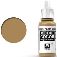 Vallejo Model Color Green Ochre 17 ml Svarer til XF-59