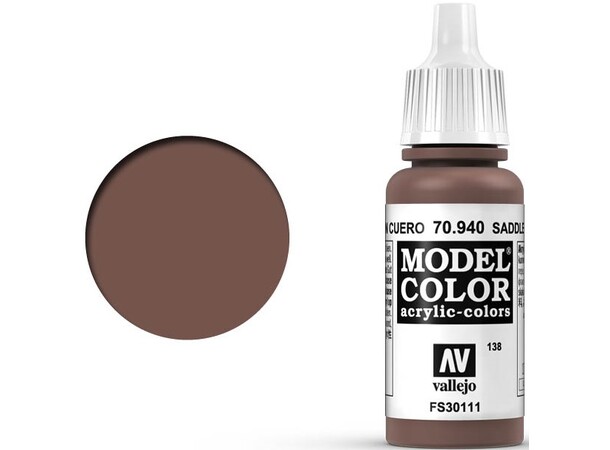Vallejo Model Color Saddle Brown 17 ml 