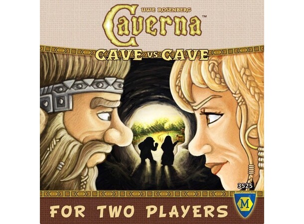 Caverna Cave vs Cave Brætspil 2-spiller-variant af Caverna 