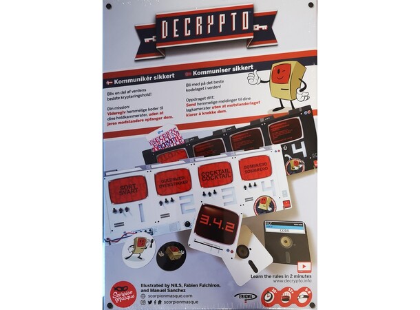 Decrypto Kortspil 