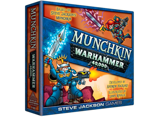 Munchkin Warhammer 40K Kortspil 