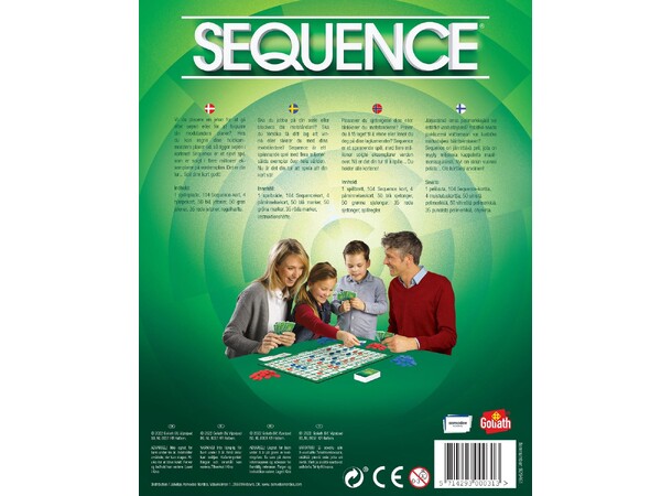 Sequence Brætspil Dansk udgave 