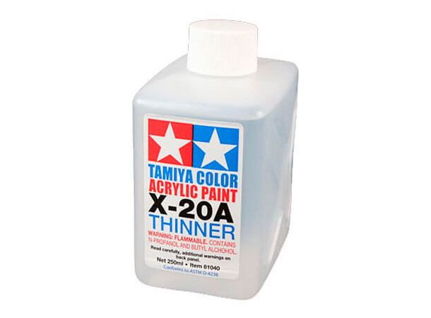 Tamiya Acryl/Poly Thinner X-20A - 250 ml 