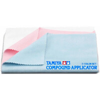 Tamiya Compound Applicator - 3 farver Specialpoleringsklude - uden sømme