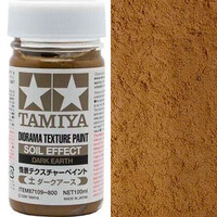 Tamiya Texture Paint - Dark Earth 100 ml Jord-effekt