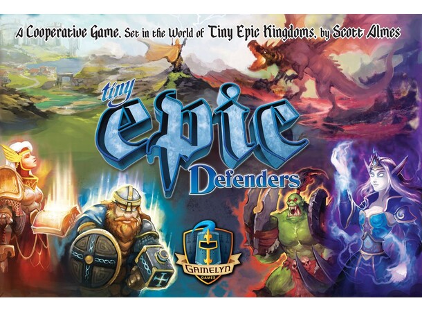 Tiny Epic Defenders Brætspil Second Edition 