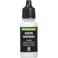 Vallejo Satin Acrylic Varnish Svarer til Tamiya X-35 Semi Gloss Clear