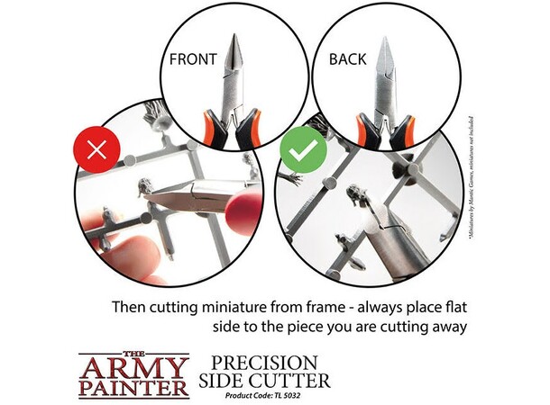 Army Painter præcisionssidetang 