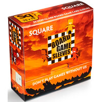 Brætspil Kortbeskyttelse 50 stk 70x70 Matte Non Glare Square