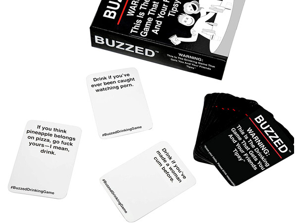 Buzzed Drinking Game Kortspil 