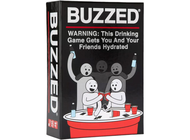 Buzzed Drinking Game Kortspil 