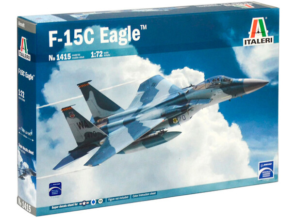 F-15C Eagle Italeri 1:72 byggesæt 