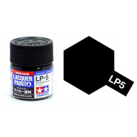 Lakmaling LP-5 Semi Gloss Black Tamiya 82105 - 10 ml