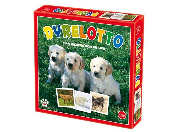 Lotto Dyrelotto - NORSK 