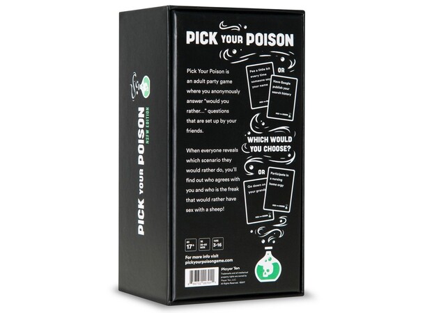 Pick Your Poison After Dark Ed Kortspil 