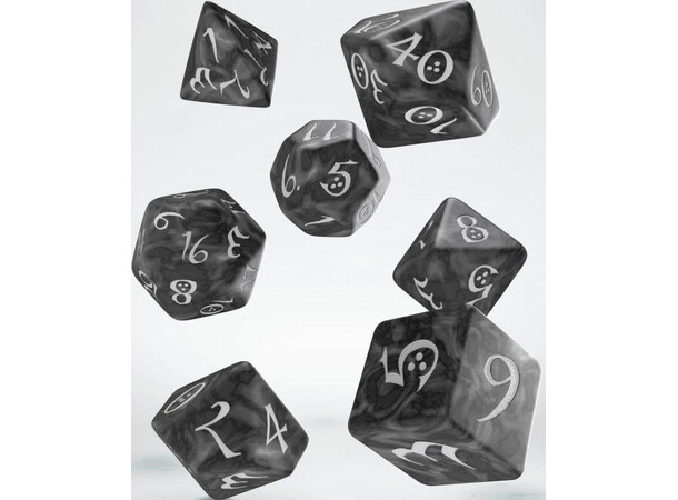 RPG Dice Set Smokey 7 stk Terninger til rollespil 7 stk 