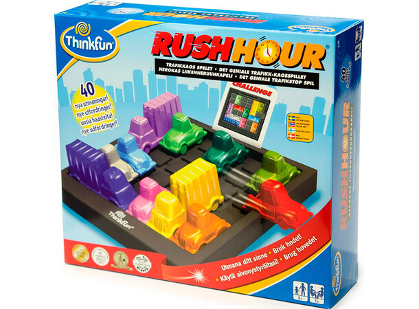 Rush Hour tankespil Prisvindende spil Mensa Select 