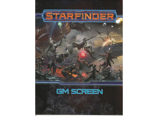 Starfinder RPG GM Screen Rollespil - Game Master Screen 