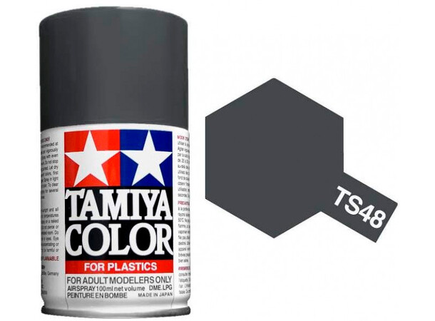 Tamiya Airspray TS-48 Gunship Grey Tamiya 85048 - 100 ml 